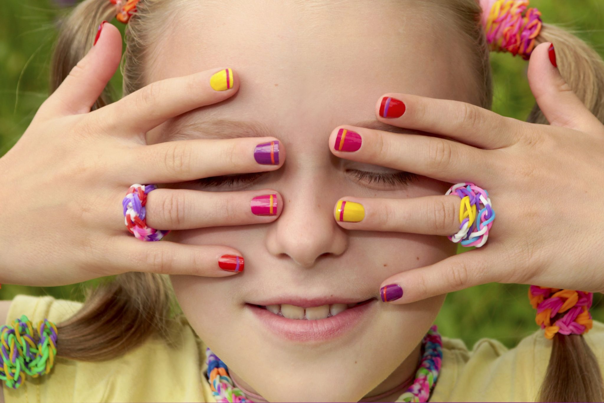 1. Kids Manicure Nail Art for Tropical Vacation - wide 7